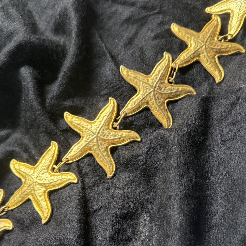 Bronze Starfish Necklace Nautical Beach Coastal Jewelry - Picture 7 of 12